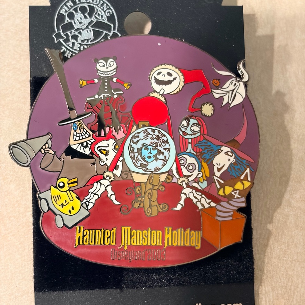 Disney Haunted Mansion Holiday Tim Burton Nightmare Before Christmas Pin NOC